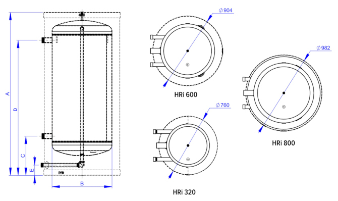 HR i 320 - 800 