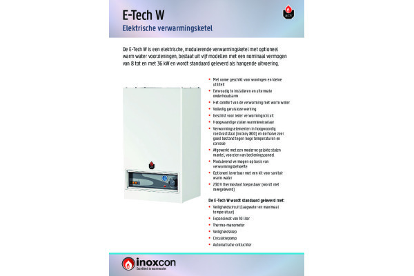 Brochure E-Tech W