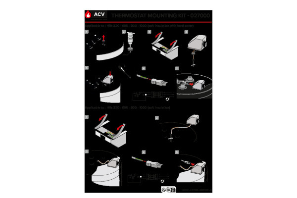 Handleiding montage thermostaat HR s - A1004714-027000 versie D