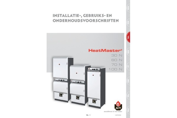 Handleiding HeatMaster 60N