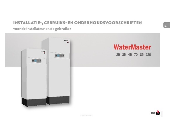 Handleiding WaterMaster V15