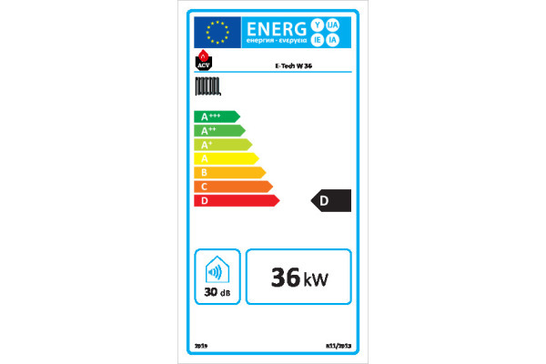 Energielabel E-Tech M 36 FLEX