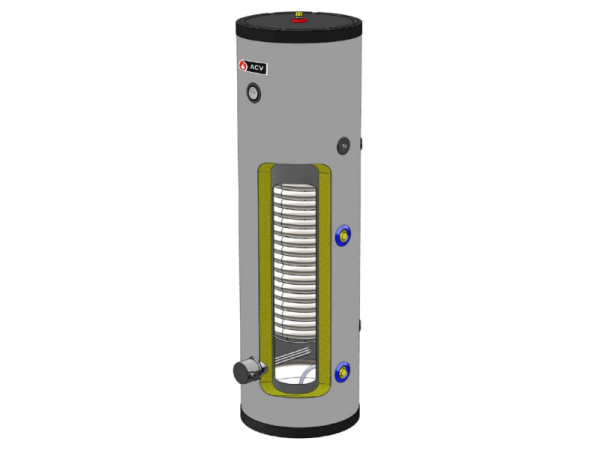 ACV Candra 300+ warmtepompboiler doorsnede